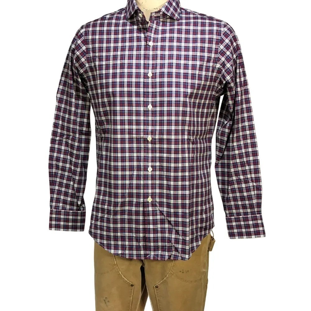 Polo Ralph Lauren Men's Plaid Cotton Stretch Button Down Shirt Sz S NWT $148